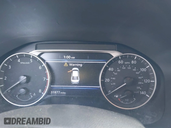 2022 Nissan Altima SR z VIN 1N4BL4CV3NN362578, wystawiony jako IAAI lot #41692324 z przebiegiem 31 877 mil mil oraz . Historia ofert i sprzedaży dostępna na DreamBid. Obrazek 7.