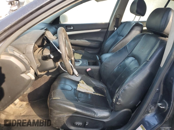 2007 Infiniti G35 G35x with VIN JNKBV61F77M821601, listed as a Copart auction lot 70366974 with 170,177 mi miles and Non Repairable. Bid and sale history available at DreamBid. Image 7.