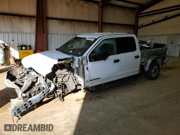 2022 Ford Super Duty F-250 SRW XL with VIN 1FT7W2BT1NEE58379, listed as a Copart auction lot 42942975 with 0 mi miles and Salvage Title. Bid and sale history available at carsss.com. Image 1.