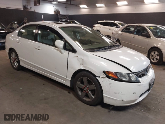 2008 Honda Civic EX-L z VIN 2HGFA16918H514449, wystawiony jako IAAI lot #41857942 z przebiegiem 185 522 mil mil oraz . Historia ofert i sprzedaży dostępna na DreamBid. Obrazek 1.