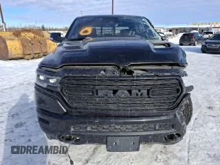 2020 Ram 1500 Limited with VIN 1C6SRFHTXLN187438, listed as a Copart auction lot 45062765 with 0 mi miles and Salvage Title. Bid and sale history available at carsss.com. Image 5.