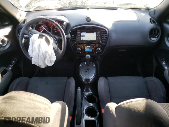 2014 Nissan Juke S with VIN JN8AF5MVXET365088, listed as a Copart auction lot 47157485 with Not Provided miles and Salvage Title. Bid and sale history available at carsss.com. Image 8.