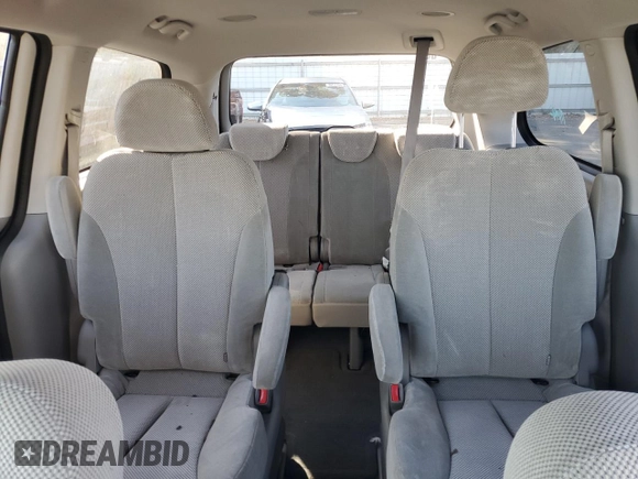 2011 Kia Sedona EX with VIN KNDMH4C75B6400923, listed as a Copart auction lot 75855444 with 76,205 mi miles and Salvage Title. Bid and sale history available at carsss.com. Image 10.
