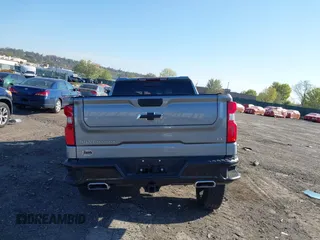 2025 Chevrolet Silverado 1500 LT Trail Boss with VIN 3GCUKFED7SG169683, listed as a IAAI auction lot 42070492 with 3,800 mi miles and . Bid and sale history available at DreamBid. Image 17.