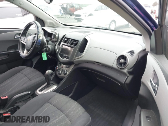 2014 Chevrolet Sonic LT with VIN 1G1JC6SB6E4134503, listed as a IAAI auction lot 41364166 with 124,225 mi miles. Bid and sale history available at carsss.com. Image 5.