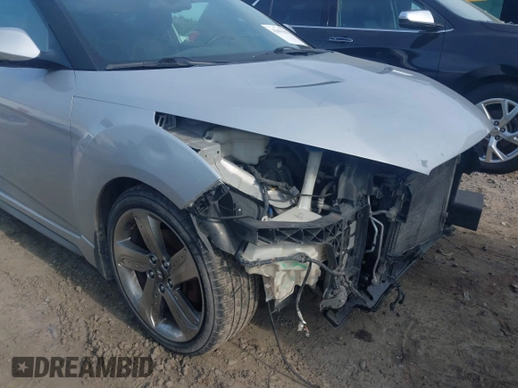 2013 Hyundai Veloster Turbo with VIN KMHTC6AE4DU157798, listed as a IAAI auction lot 42001561 with 163,370 mi miles and . Bid and sale history available at DreamBid. Image 6.
