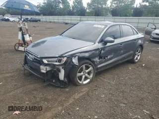 2016 Audi A3 Premium with VIN WAUA7GFF9G1118358, listed as a Copart auction lot 63405745 with 101,723 mi miles and Salvage title. Bid and sale history available at DreamBid. Image 1.