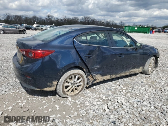 2016 Mazda 3 i Sport with VIN 3MZBM1U79GM318827, listed as a Copart auction lot 49442155 with 122,466 mi miles and Salvage Title. Bid and sale history available at DreamBid. Image 3.