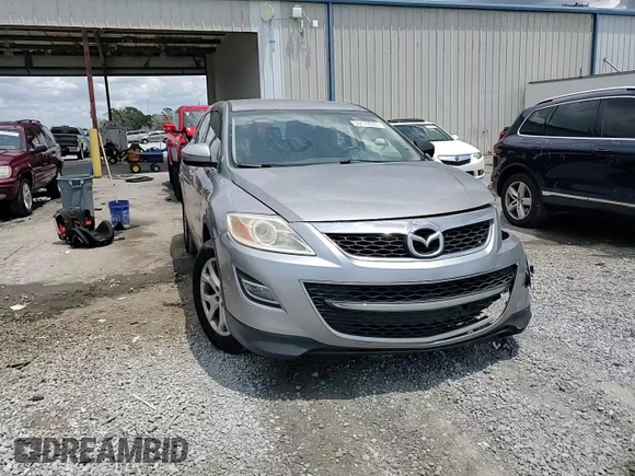 2012 Mazda CX-9 Sport with VIN JM3TB3BV4C0358070, listed as a Copart auction lot 56179335 with 206,590 mi miles and Salvage title. Bid and sale history available at DreamBid. Image 14.
