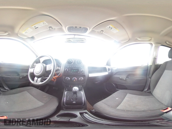 2017 Jeep Compass Sport with VIN 1C4NJCBB8HD133046, listed as a Copart auction lot 46084055 with 67,168 mi miles and Salvage Title. Bid and sale history available at carsss.com. Image 13.