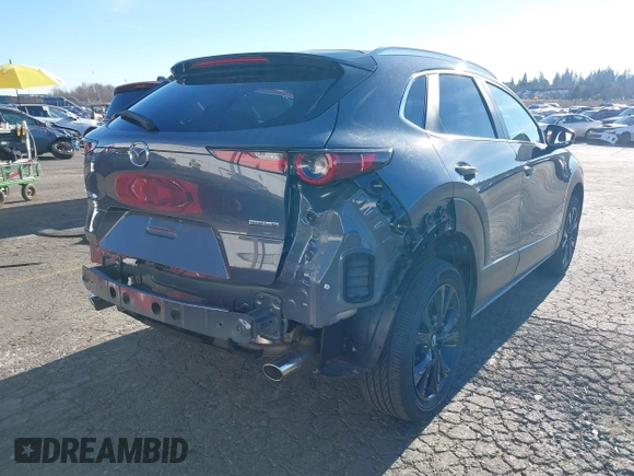 2024 Mazda CX-30 2.5 S Carbon Edition with VIN 3MVDMBCM2RM621362, listed as a IAAI auction lot 41265643 with 4,095 mi miles. Bid and sale history available at carsss.com. Image 19.