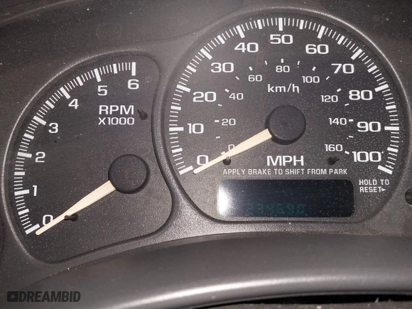 2002 Chevrolet Silverado 1500 LS with VIN 2GCEK19T321291409, listed as a IAAI auction lot 41391207 with 234,690 mi miles. Bid and sale history available at carsss.com. Image 7.