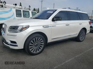 2018 Lincoln Navigator Reserve with VIN 5LMJJ2LT0JEL08625, listed as a Copart auction lot 61692145 with 72,692 mi miles and Salvage title. Bid and sale history available at DreamBid. Image 1.