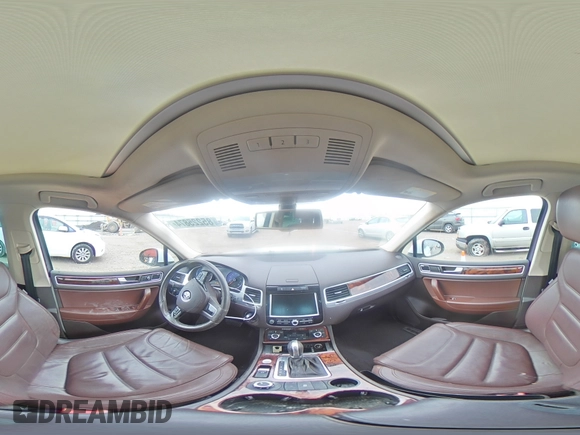 2012 Volkswagen Touareg Exec with VIN WVGEF9BP5CD007456, listed as a Copart auction lot 85225874 with Not Provided miles and Non Repairable. Bid and sale history available at DreamBid. Image 13.