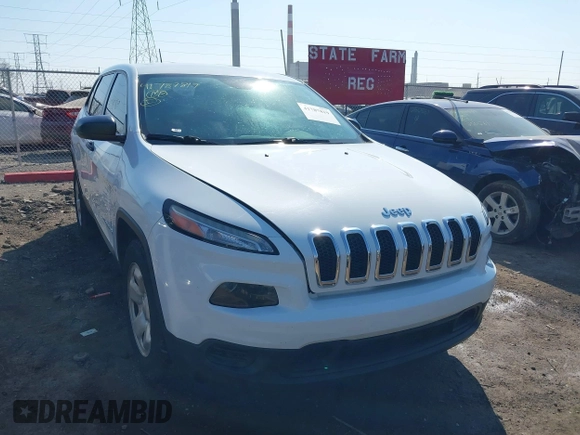 2015 Jeep Cherokee Sport с VIN 1C4PJLAB8FW531241, выставлен на аукционе IAAI как лот 41787819 с пробегом 136 720 миль миль и . История ставок и продаж доступна на DreamBid. Изображение 1.