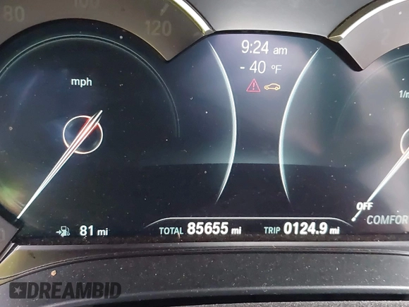 2019 BMW 5 Series 540i xDrive with VIN WBAJE7C51KWW10587, listed as a IAAI auction lot 41838935 with 85,655 mi miles and . Bid and sale history available at carsss.com. Image 15.