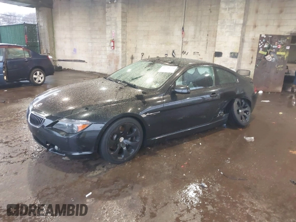 2006 BMW 6 Series 650Ci with VIN WBAEH13406CR50656, listed as a IAAI auction lot 41791524 with 192,599 mi miles. Bid and sale history available at carsss.com. Image 2.