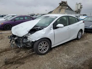 2021 Toyota Prius L Eco with VIN JTDKAMFU7M3151610, listed as a Copart auction lot 78425143 with 83,740 mi miles and Salvage title. Bid and sale history available at DreamBid. Image 1.