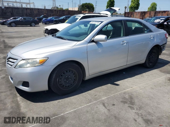 2010 Toyota Camry with VIN 4T1BF3EK4AU025430, listed as a Copart auction lot 55172215 with 96,737 mi miles and Salvage Title. Bid and sale history available at DreamBid. Image 1.