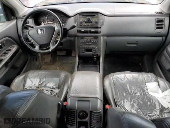 2005 Honda Pilot EX-L z VIN 5FNYF18585B061659, wystawiony jako Copart lot #54946735 z przebiegiem 263 582 mil mil oraz Szkoda całkowita • Salvage title. Historia ofert i sprzedaży dostępna na DreamBid. Obrazek 8.