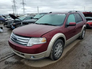 2008 Ford Taurus X Eddie Bauer с VIN 1FMDK08W98GA44730, выставлен на аукционе Copart как лот 43870555 с пробегом 67 340 миль миль и Чистый • Clean title. История ставок и продаж доступна на DreamBid. Изображение 1.