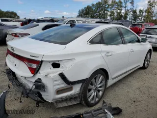 2017 Hyundai Azera Limited with VIN KMHFH4JG6HA581916, listed as a Copart auction lot 64742563 with 43,993 mi miles. Bid and sale history available at carsss.com. Image 3.