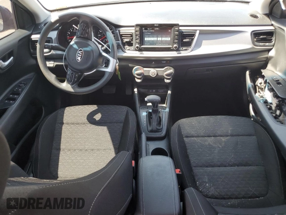 2020 Kia Rio S with VIN 3KPA24AD3LE354176, listed as a Copart auction lot 71248114 with 26,032 mi miles and Salvage Title. Bid and sale history available at DreamBid. Image 8.