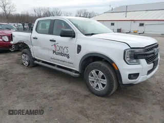 2024 Ford Ranger XL with VIN 1FTER4PH4RLE15767, listed as a IAAI auction lot 41456218 with 17,500 mi miles and . Bid and sale history available at DreamBid. Image 1.