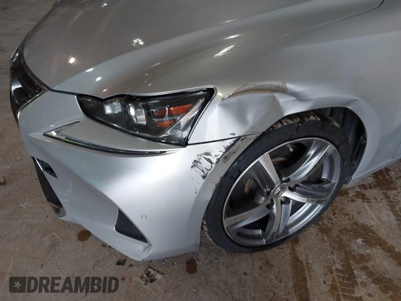 2017 Lexus IS 300 with VIN JTHCM1D2XH5023754, listed as a IAAI auction lot 42301540 with 108,293 mi miles and . Bid and sale history available at DreamBid. Image 18.