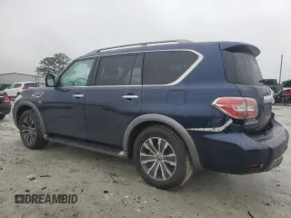 2020 Nissan Armada SL with VIN JN8AY2ND3L9108136, listed as a Copart auction lot 42542315 with 85,152 mi miles and Salvage Title. Bid and sale history available at carsss.com. Image 2.
