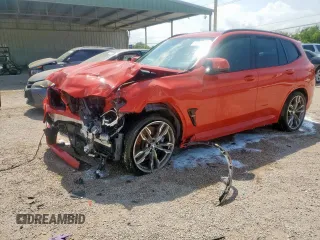 2020 BMW X3 M with VIN 5YMTS0C07L9B21914, listed as a Copart auction lot 58007795 with 77,469 mi miles and Clean title. Bid and sale history available at DreamBid. Image 1.