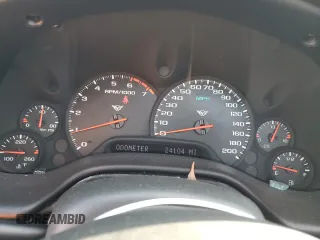 2004 Chevrolet Corvette with VIN 1G1YY22GX45114770, listed as a Copart auction lot 74711824 with 24,104 mi miles and Salvage Title. Bid and sale history available at carsss.com. Image 9.