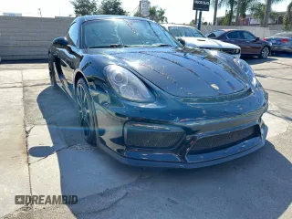 2014 Porsche Cayman with VIN WP0AA2A84EK171458, listed as a Copart auction lot 77683234 with 114,420 mi miles and Clean Title. Bid and sale history available at DreamBid. Image 1.