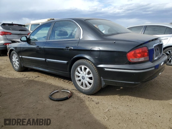 2003 Hyundai Sonata GLS with VIN KMHWF35H93A752394, listed as a Copart auction lot 76838254 with 124,234 mi miles and Salvage Title. Bid and sale history available at carsss.com. Image 2.