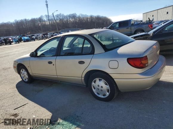 2000 Saturn SL with VIN 1G8ZH5288YZ245047, listed as a Copart auction lot 41533785 with 135,285 mi miles and Non Repairable. Bid and sale history available at carsss.com. Image 2.