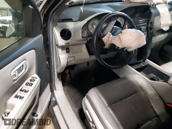 2013 Honda Pilot EX-L with VIN 5FNYF4H56DB002139, listed as a Copart auction lot 51641235 with 197,255 mi miles and Salvage Title. Bid and sale history available at DreamBid. Image 8.