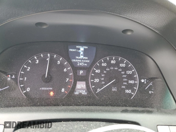 2011 Lexus LS 460 z VIN JTHCL5EF6B5010003, wystawiony jako Copart lot #54546225 z przebiegiem 279 058 mil mil oraz Nie do naprawy • Non repairable. Historia ofert i sprzedaży dostępna na DreamBid. Obrazek 9.