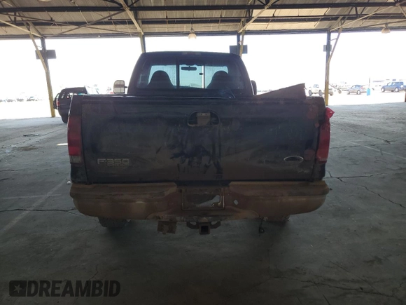 2000 Ford F-350 XL with VIN 1FTSF31F1YEE04323, listed as a Copart auction lot 46027985 with 191,682 mi miles and Salvage Title. Bid and sale history available at DreamBid. Image 6.