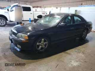 2002 Lincoln LS w/Base Pkg with VIN 1LNHM87A52Y714212, listed as a Copart auction lot 84810774 with 68,413 mi miles and Salvage Title. Bid and sale history available at carsss.com. Image 1.