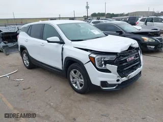 2024 GMC Terrain SLE with VIN 3GKALMEG3RL382747, listed as a IAAI auction lot 41568279 with 9,222 mi miles. Bid and sale history available at carsss.com. Image 1.