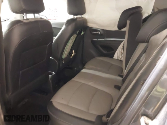 2016 Chevrolet Trax LTZ with VIN 3GNCJRSB1GL123615, listed as a IAAI auction lot 41232062 with 8,500 mi miles. Bid and sale history available at carsss.com. Image 8.
