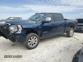 2023 Ram 2500 Laramie with VIN 3C6UR5FL6PG517239, listed as a Copart auction lot 48039645 with 18,761 mi miles and Salvage Title. Bid and sale history available at carsss.com. Image 1.