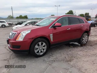 2016 Cadillac SRX Luxury Collection z VIN 3GYFNEE38GS558865, wystawiony jako Copart lot #59315345 z przebiegiem 57 555 mil mil oraz Szkoda całkowita • Salvage title. Historia ofert i sprzedaży dostępna na DreamBid. Obrazek 1.
