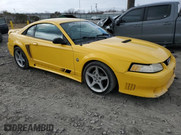 1999 Ford Mustang GT with VIN 1FAFP42X3XF122517, listed as a Copart auction lot 43313095 with 0 mi miles and Salvage Title. Bid and sale history available at carsss.com. Image 4.
