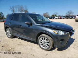 2015 Mazda CX-5 Grand Touring with VIN JM3KE2DY0F0475671, listed as a Copart auction lot 46029385 with 80,344 mi miles and Salvage Title. Bid and sale history available at carsss.com. Image 4.