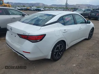 2024 Nissan Sentra SV with VIN 3N1AB8CV1RY209340, listed as a IAAI auction lot 42218326 with 29,163 mi miles and . Bid and sale history available at DreamBid. Image 4.