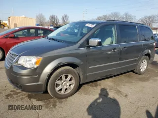2010 Chrysler Town & Country Touring Plus with VIN 2A4RR8DX7AR454461, listed as a Copart auction lot 48957685 with 112,264 mi miles and Salvage Title. Bid and sale history available at carsss.com. Image 1.