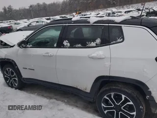 2023 Jeep Compass Limited with VIN 3C4NJDCN1PT519895, listed as a IAAI auction lot 41650298 with 14,119 mi miles and . Bid and sale history available at carsss.com. Image 14.