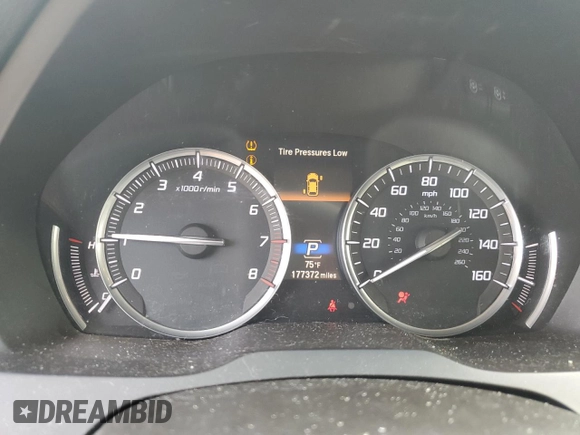 2017 Acura MDX with VIN 5FRYD4H32HB000638, listed as a Copart auction lot 71590044 with 177,372 mi miles and Salvage Title. Bid and sale history available at carsss.com. Image 9.