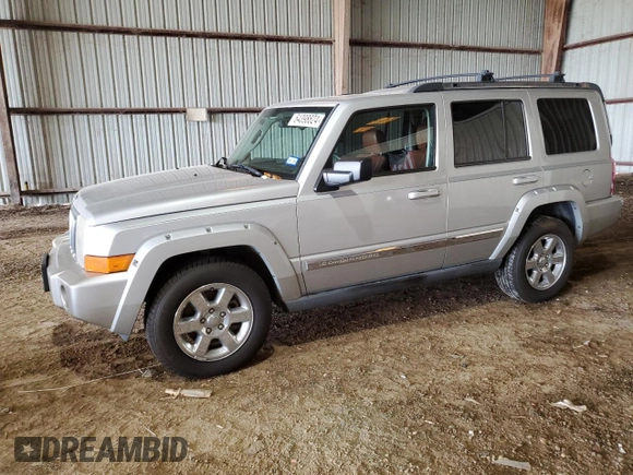 2007 Jeep Commander Limited with VIN 1J8HH58237C585270, listed as a Copart auction lot 64398624 with Not provided miles and Salvage title. Bid and sale history available at DreamBid. Image 1.